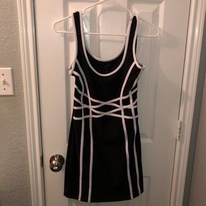 G by Guess Black dress with white details
